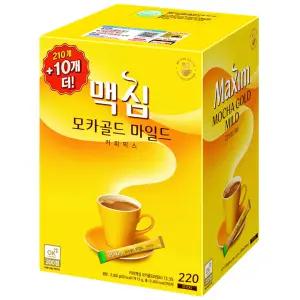맥심 모카골드 커피믹스220T(210T+10T)
