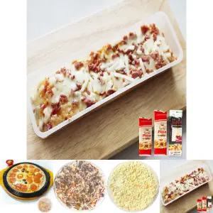 간편 간식 부오느 피자 X 10개/사각/한입/미니/불고기/콤비네이션/떠먹는/팬피자/오븐/냉동/음식/조각/간편