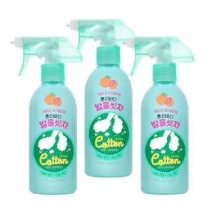 [LG생활건강] 온더바디 발을씻자 코튼 풋샴푸 자몽민트향 385ml x 3개