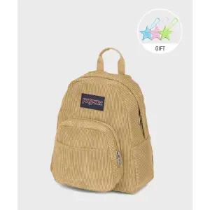 [백화점 정품] 잔스포츠 JANSPORT [별 클릭커 키링 ] 하프파인트 코듀로이 미니백팩 CURRY CORDUROY