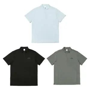 [아이더](본점)[최초가 99,000원] 3가지 색상 ICE (아이스 조직) 남성 반팔짚업 티셔츠 DMM24207