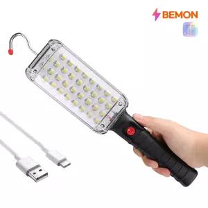 34LED 충전식 작업등 작업랜턴 차량정비 용품 자석