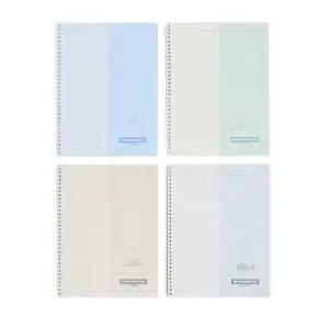 모닝글로리 5000 A4 수학 2분할 스프링노트 좌철 랜덤