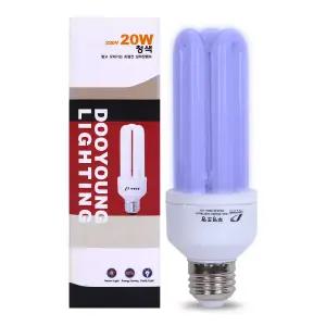 삼파장램프 두영조명 20W 청색 EFTR20 BLUE JU11187-9002