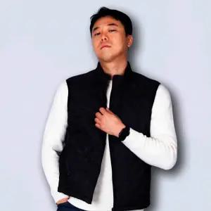 macci(마찌) 히트포뮬러 남녀공용 무봉제 집업 경량 패딩조끼 (정품)