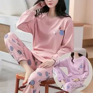 상하세트) 땡땡이 캐릭터 시보리 긴팔 파자마세트 2컬러 2026