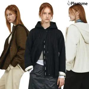 플리츠미 자카드 후드 재킷 1종