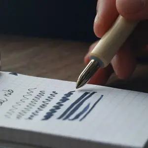 일본 카키모리 단풍나무 그린 펜 황동펜촉 2종 세트 만년필 홀더