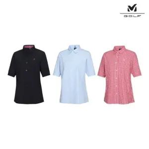 [비밀특가] 밀레골프 데일리 반팔셔츠 여성 3종세트