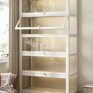 피규어 아크릴 대형 LED 자동 투명 전시장 디스플레이 진열장