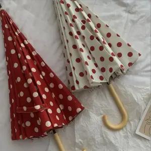 메이 홍콩 감성 도트 땡땡이 장우산