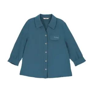 [지센] 린넨라이크 Y넥카라 블라우스 LFWSP307_TB