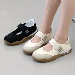 발편한 메리제인 밴딩 여성 스니커즈 단화 운동화 빅사이즈 (2.5cm) 니니팝