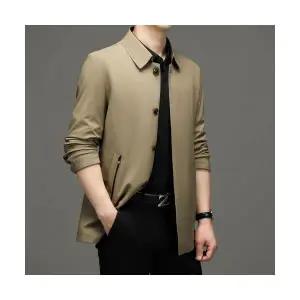 남자 캐주얼 봄가을 브리티시 재킷 싱글 카디건 트렌치 스타일 모던 스포M3