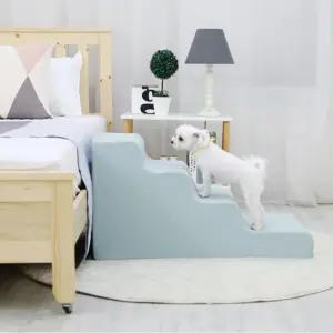 캣독 라운드 방수 강아지계단 4단 계단 미끄럼방지 쇼파 침대