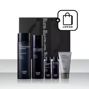 아이오페 맨 바이오 2종 세트 남성화장품 옴므 스킨 로션 쇼핑백 동봉