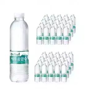 오리온 닥터유 제주용암수 530ML 40병 유라벨 무라벨 랜덤