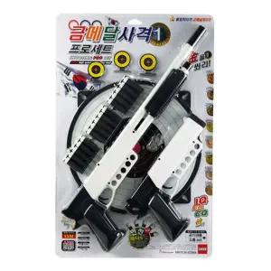 어린이 실내 스포츠 완구 사격놀이 사격다트/놀이/게임/쏘기/놀이건/배틀/놀이용/안전/총사격/집에서/게임