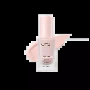 VDL 톤 스테인 컬러 코렉팅 프라이머 30ml (02로즈쿼츠+삼각스패츌라)