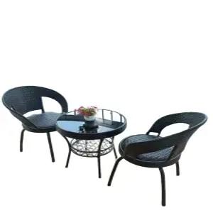 베란다 티테이블 세트 야외 테라스 발코니 거실 2인용