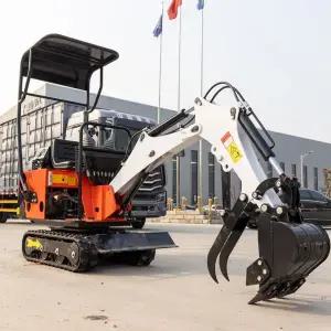 0.8톤 미니 크롤러 굴삭기 800KG 미니 굴삭기 농장 정원용