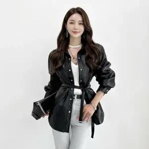 금찌 아보 레더 자켓 JK7711