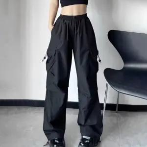 여자 여름 힙합 바지 밴딩 카고 조거 팬츠 데일리룩