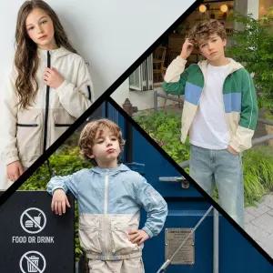 (더오투투)키즈 바람막이 3종택1 간절기 유아 등원복 자켓 점퍼 키즈바람막이 윈드브레이