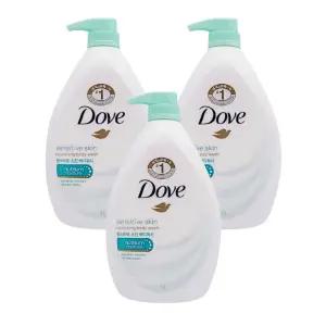 도브 센스티브 스킨 바디워시 1L, 3개, 저자극 민감성 피부용