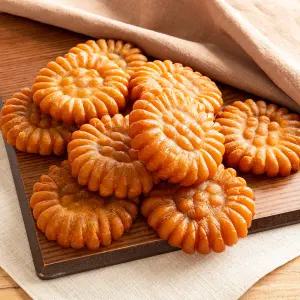 해와바다 삼색 꽃약과 전통·한라봉·녹차 3종 각 5개입/ 정성을 빚다 바삭한 오란다 3종세트