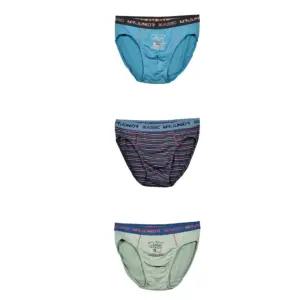 가볍고 탄탄한 남아 비행기 삼각 팬티 3매 청소년남자팬티 중학생팬티