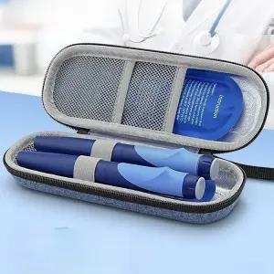 휴대용 인슐린 가방 보관 파우치 보냉 케이스 냉장 쿨러 저장 냉장고 주사기 시약 아이스백