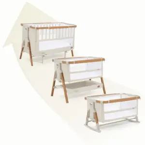 루이 아기침대 S+L) 접이식 세트 by 투티 밤비니 바운서바S+바퀴+매트리스 커버 S)+모기장