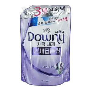 다우니 세탁세제 냄새딥클린 라벤더클린 1.4L 리필형