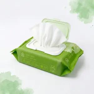 숨 무향 저자극 물티슈 청소용 캡형 100매 25개