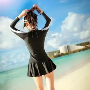 래시가드 반집업 래쉬가드 수영복 체형커버 비치웨어 2XL