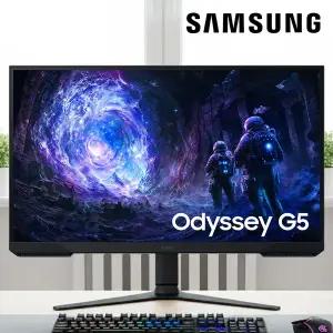삼성 오디세이 G5 27인치 게이밍모니터 S27FG510E QHD 1ms 180Hz HDR10 피벗 다기능스탠드