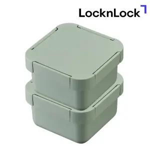 락앤락 투고 샐러드박스 1.3L 2개 밀프랩 직장인도시락통 샐러드 과일 간식통 런치백 TOP_LCB412s2