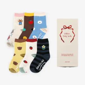 [데일리라이크](김해점)에디션 데일리 키즈 삭스 6P