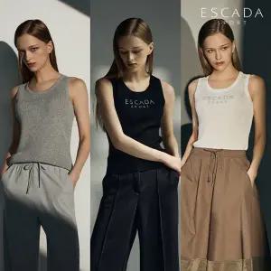[ESCADA SPORT] 에스카다 스포츠 26SS 메탈로고 슬리브리스