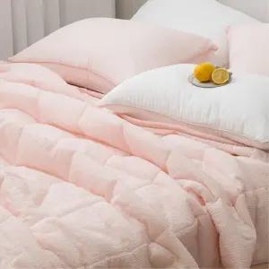 여학생 독신 얇은 양면 솜이불 베개커버 할머니선물 SS 침실 S