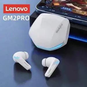 레노버 GM2 Pro 5.3 이어폰 블루투스 무선 이어버드 저지연 마이크 헤드폰 HD 통화 듀얼 모드 게이밍 헤드