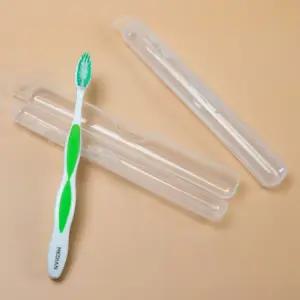 휴대용 칫솔 케이스 투명 칫솔통 보관함 보관통 [AOR566]