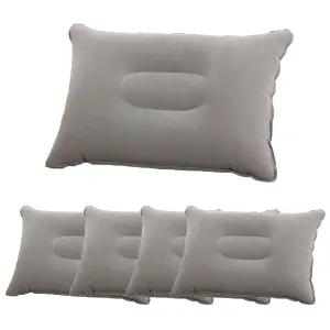 공기주입 에어베개 5개세트 높이조절 목지지 초경량 캠핑 여행용 에어필로우