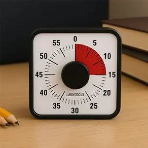 랩앤툴스 구글 뽀모도로 Big 타이머 큰 다이얼 공부 시계 타임 알림