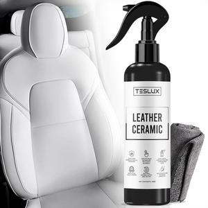 TESLUX 비건 손상 테슬라 가죽 보호 호환 코팅 내부 자외선 모델 세라믹 얼룩 X용