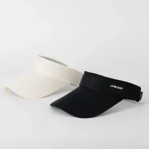 뚜껑없는모자 아줌마 할머니 썬캡 창큰모자 블랙