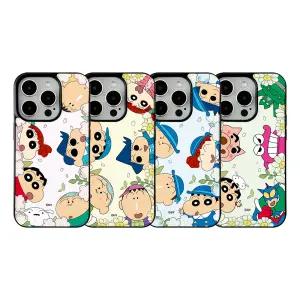 짱구 스프링 맥세이프 블랙 글로시 케이스