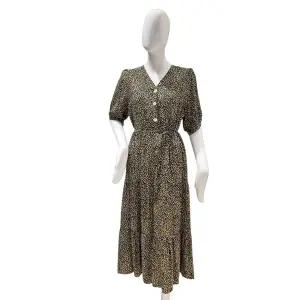 [롯데백화점]파파야 레오파드 벨티드 원피스(PNPROP019B)