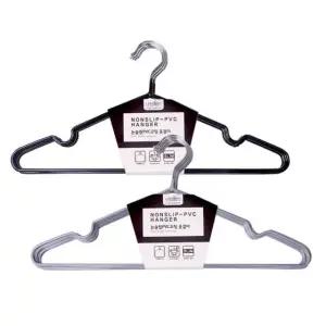 논슬립 옷걸이 PVC코팅10P 철사옷걸이 옷걸이 바지걸이 옷걸이행거
